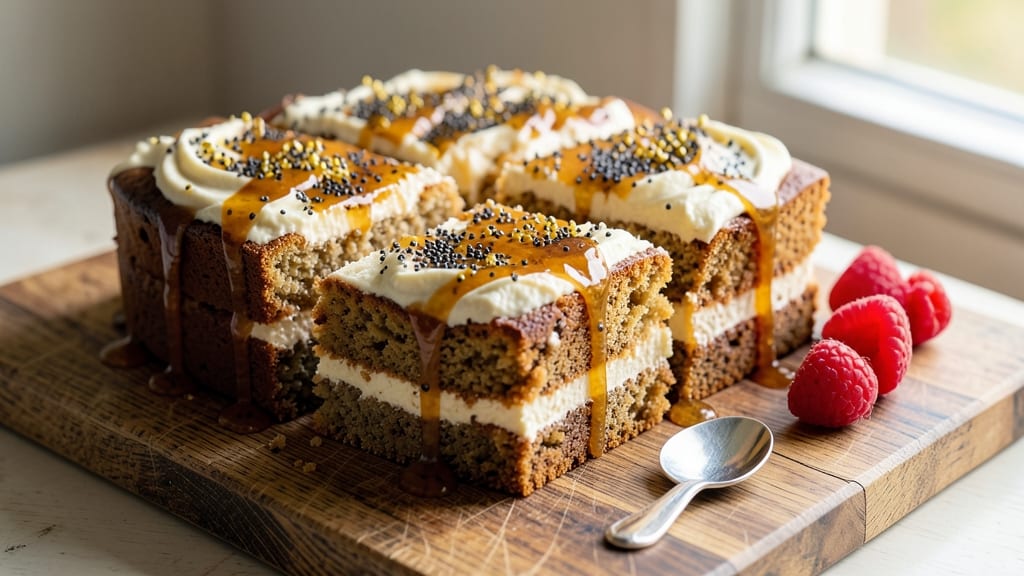 Austrian Poppy Seed Cake Recipe: Nutty Swirl and Citrus Zest Delight