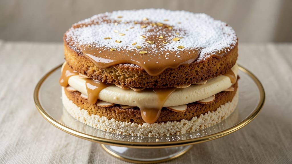 Amaretto Cake Filling Recipe: Nutty Liqueur Swirls Between Velvety Layers