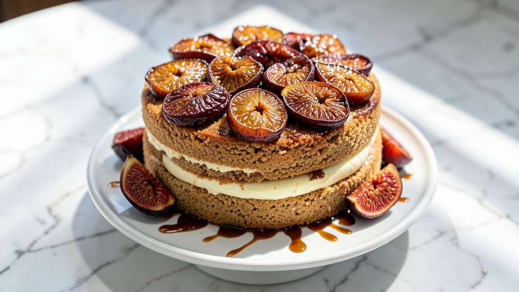 Anjeer Cake Recipe: Spiced Fig and Cardamom Delight