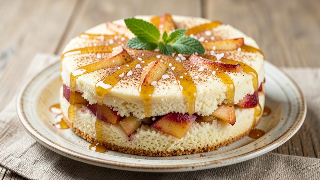 Apple Honey Cake Recipe Jewish: Spiced Apple and Honey Layers with Crunchy Topping