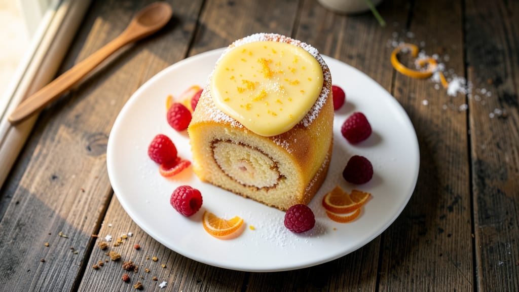 Angel Food Cake Roll Ups Recipe: Fluffy Layers With Citrus-Zest Twist