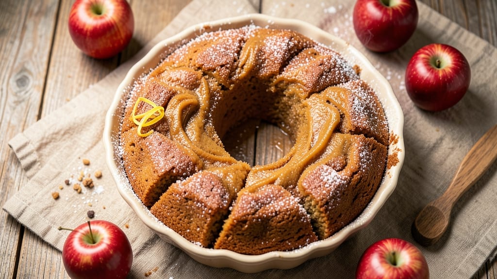 Betty Crocker's Applesauce Spice Cake Recipe: Warmly Spiced Layers With Buttery Streusel Crown