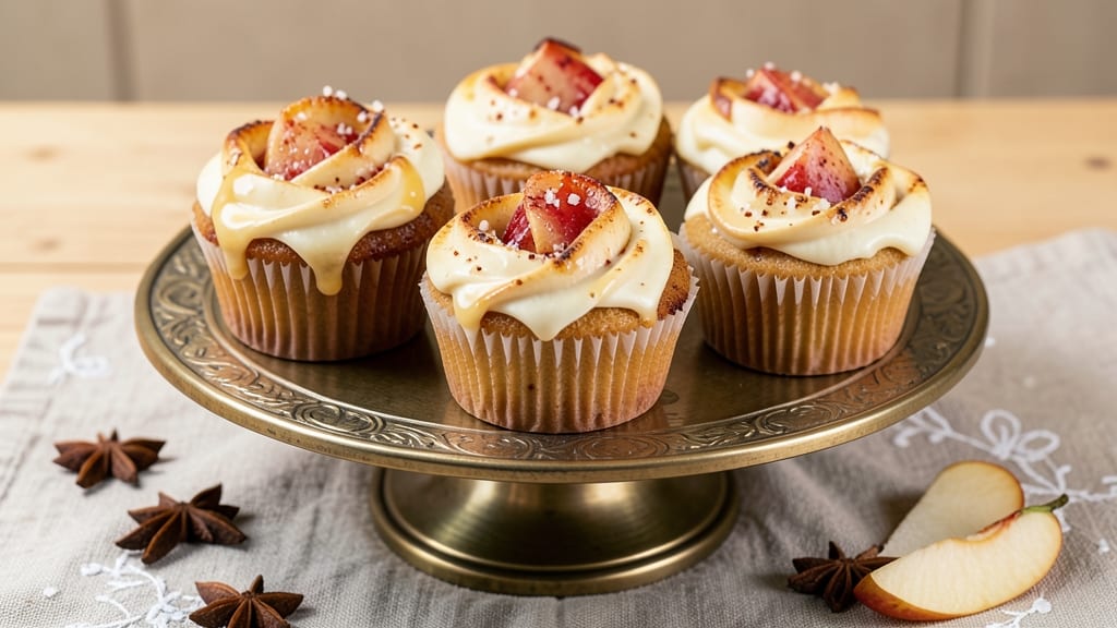 Apple Pie Cupcake Treats Recipe: Mini Dessert Bites With Spiced Filling and Crumb Top