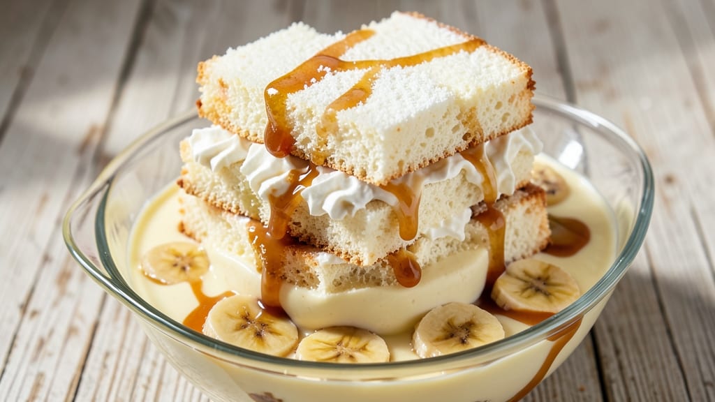 Angel Food Cake Banana Pudding Recipe: Light-as-Air Layers With Vanilla Magic