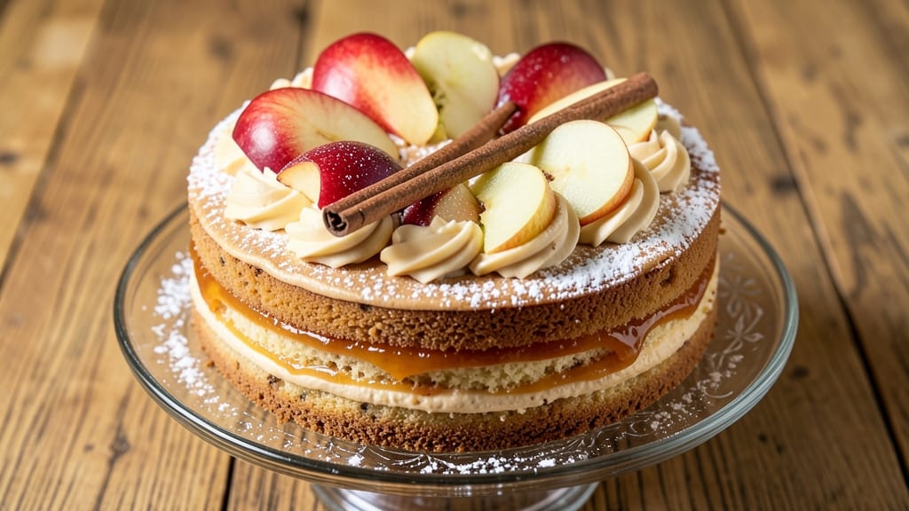 Apple Cake Recipe Using Cake Mix and Fresh Apples: Spiced Apple Streusel Topping Over Moist Layers