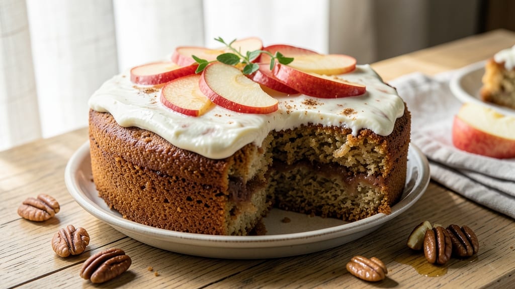 Apple Puree Cake Recipe: Spiced Apple Moisture With Buttery Streusel Crown
