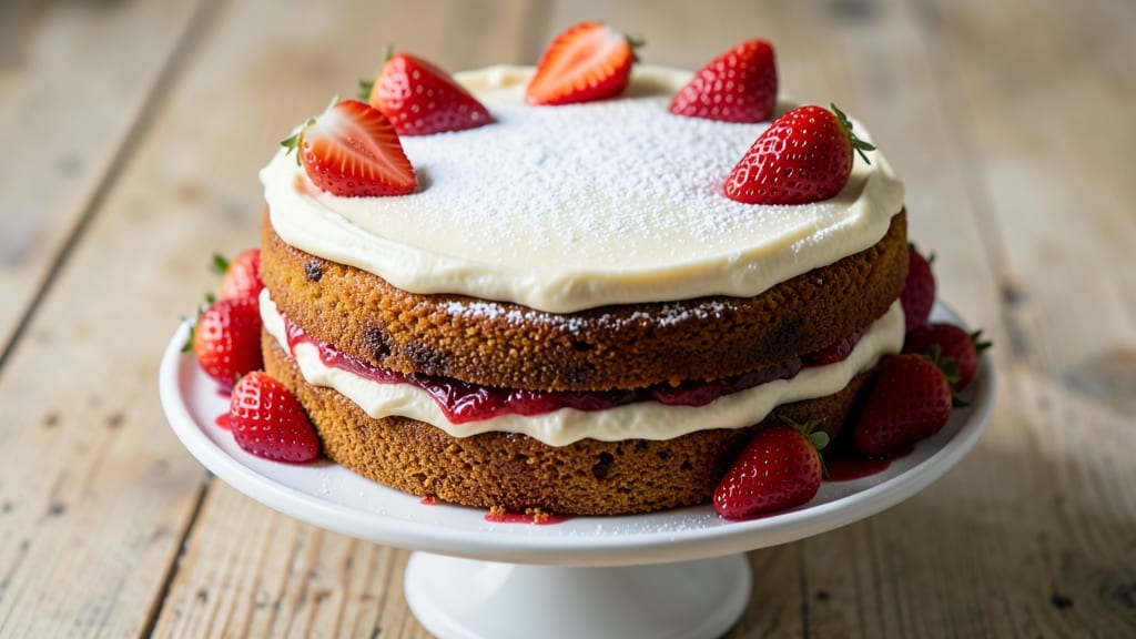Ashley Mac's Strawberry Cake Recipe: Buttery Layers and Fresh Fruit Magic