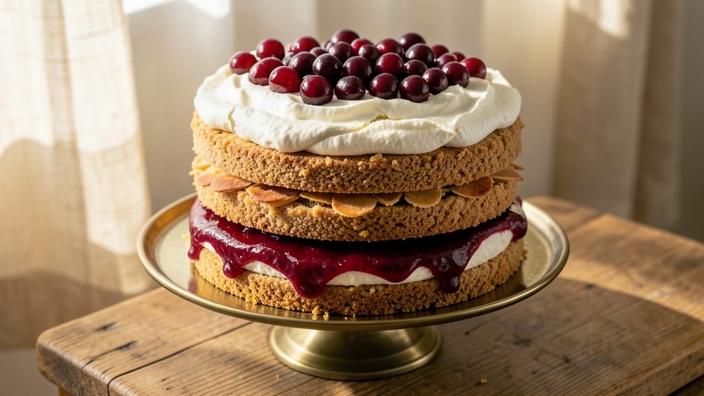 Amarena Cherry Cake Recipe: Bursting With Tart-Sweet Italian Flavor