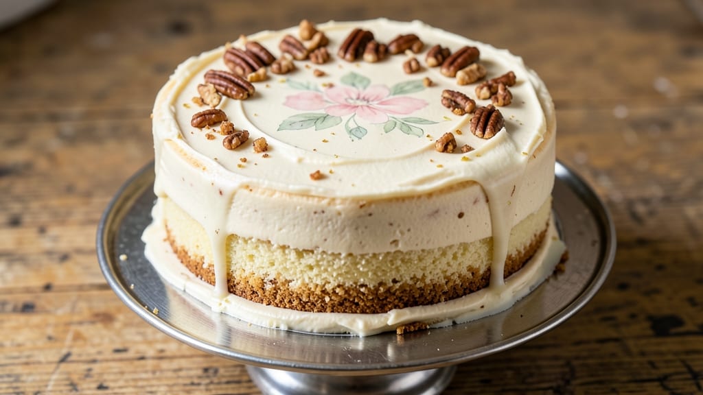 American Vanilla Cake Recipe: Buttery Layers and Vanilla Swirl Bliss