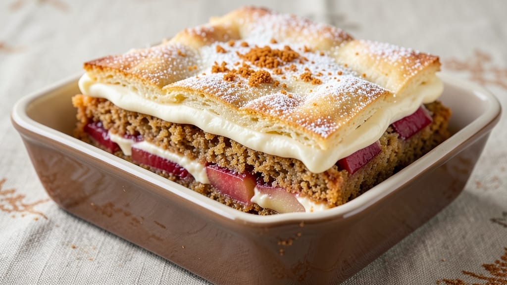 Apple Cake Squares Recipe: Spiced Apple Streusel Crown Over Moist Layers