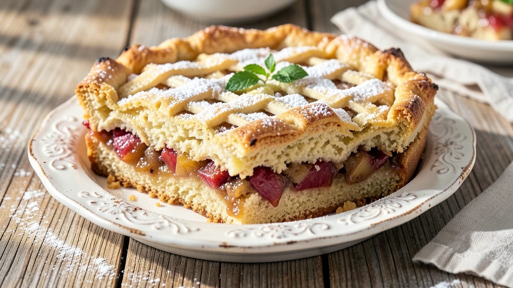 Apple Pie Cake Recipe Betty Crocker: Warm Spice Streusel Hugging Tart Apple Filling