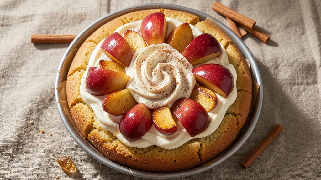 Apple Cake Recipe Joy of Baking: Spiced Streusel Crown Over Warm Apple Rivers