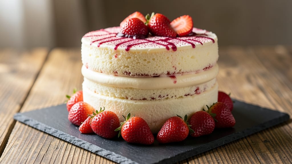 Angel Food Poke Cake Recipe: Light-as-Air Layers with Hidden Fruit Surprise