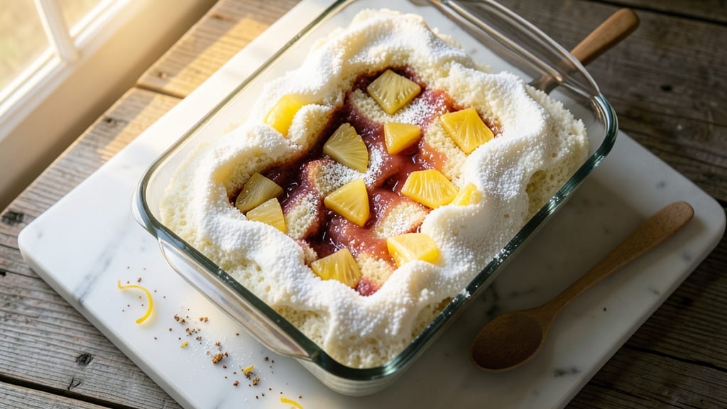 Angel Food Pineapple Cake 9x13 Recipe: Light-as-Air Layers with Tropical Zing
