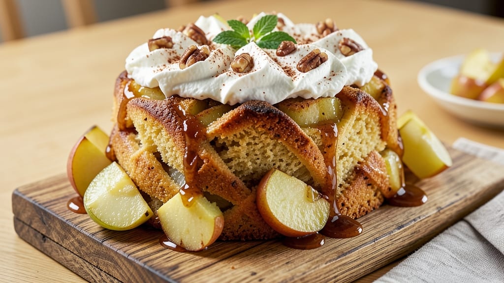 Apple Cake Recipe With Apples: Warm Spiced Apple Layers With Buttery Streusel Crown