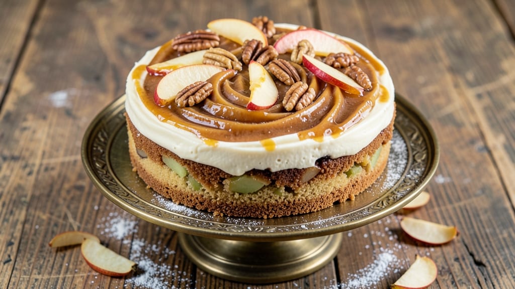 Apple Cake Recipe Taste: Warm Spiced Apple-Caramel Fusion