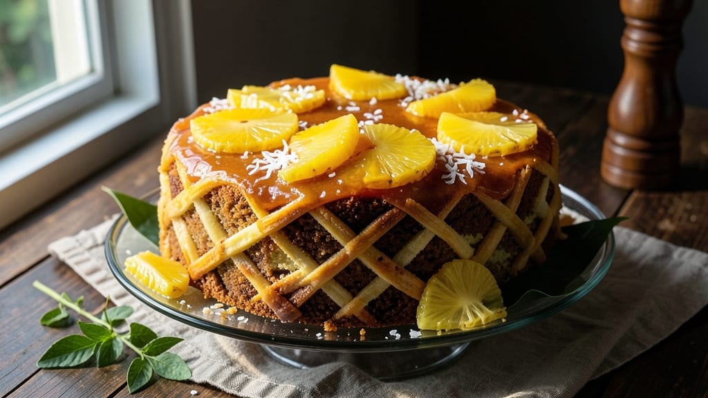Asian Pineapple Cake Recipe: Tropical Layers With Buttery Streusel Crunch