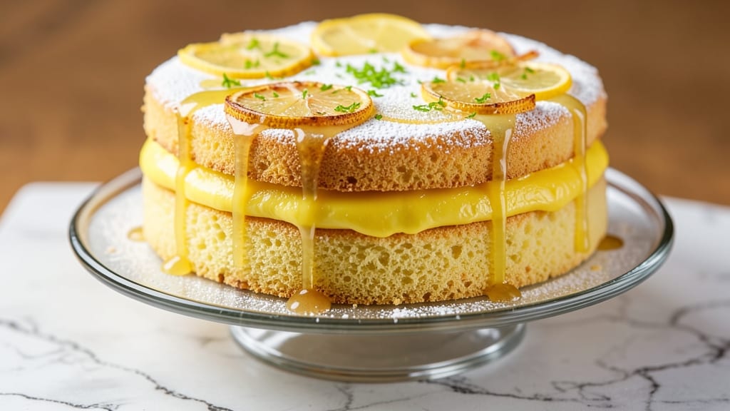 Anna Olson's Lemon Cake Recipe: Zesty Layers With Buttery Crust Magic