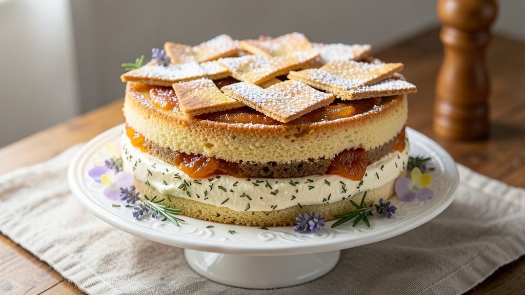 Alpine Cake Recipe: Light-as-Air Layers with Alpine Herb Magic