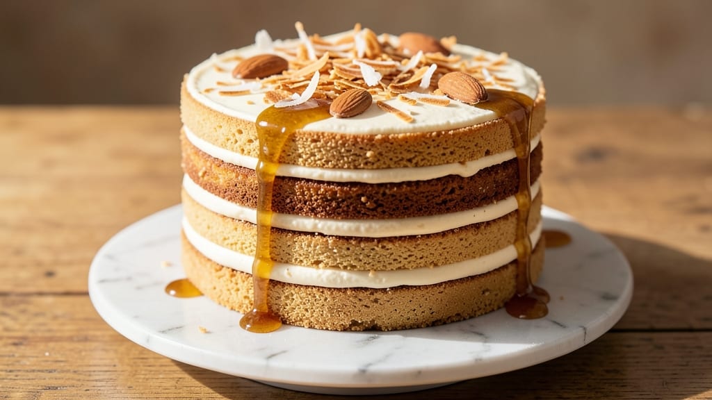 Almond Macaroon Cake Recipe: Nutty, Moist Layers With Vanilla Infusion