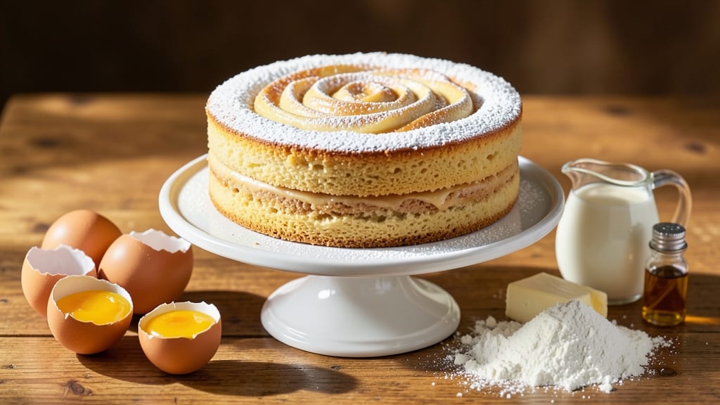 Arabic Milk Cake Recipe: Silky Vanilla and Orange Blossom Magic