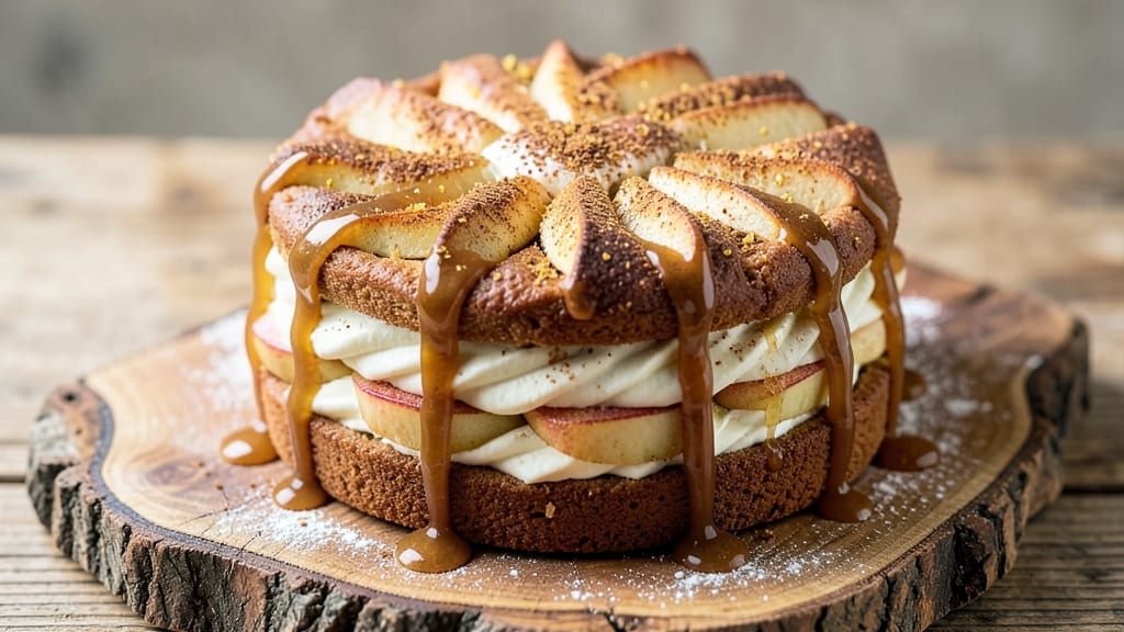 Apple Fritter Cake Recipe By Rosie: Caramelized Apple Streusel With Buttery Pull-Apart Magic