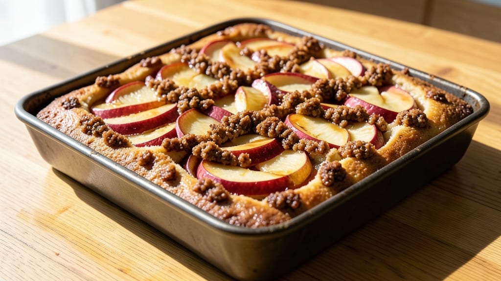 Apple Cake Recipe 13x9 Pan: Buttery Streusel Crown Over Warm Apple Swirls