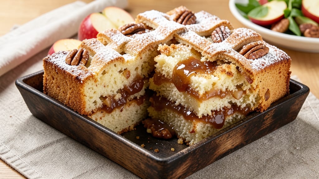 Apple Box Cake Recipe: Warm Spiced Apple Layers With Buttery Streusel Crown