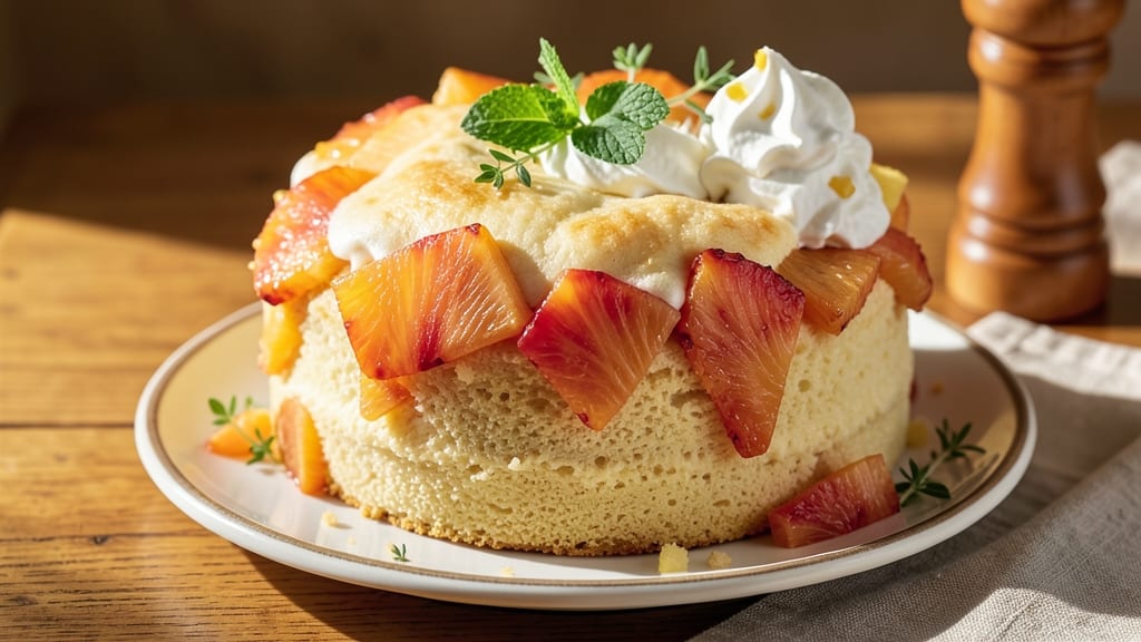 Angel Food Cake Recipe With Pineapple And Cool Whip: Tropical Layers of Lightness and Creamy Cool Whip Bliss