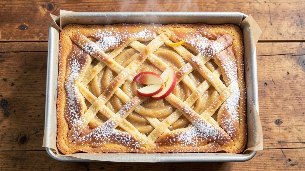 Applesauce Sheet Cake Recipe: Buttery Vanilla Base with Caramelized Top Magic