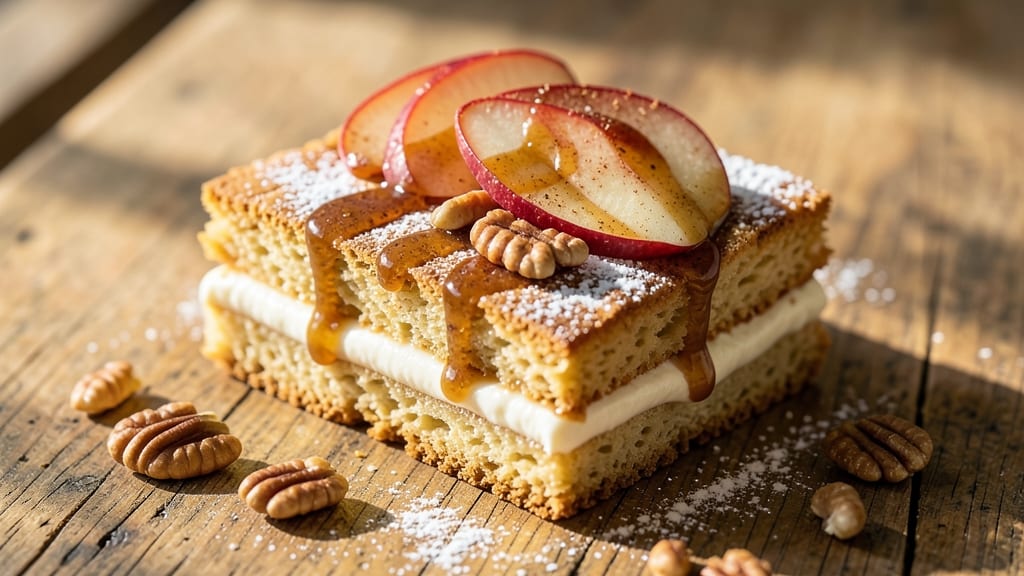 Apple Shortcake Slices Recipe: Buttery Layers and Spiced Apple Filling