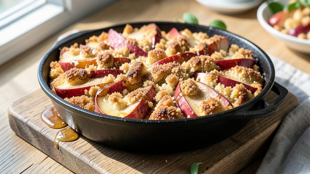 Apple Crumb Cake Recipe From Scratch: Warm Spiced Apple Filling with Crispy Top Magic