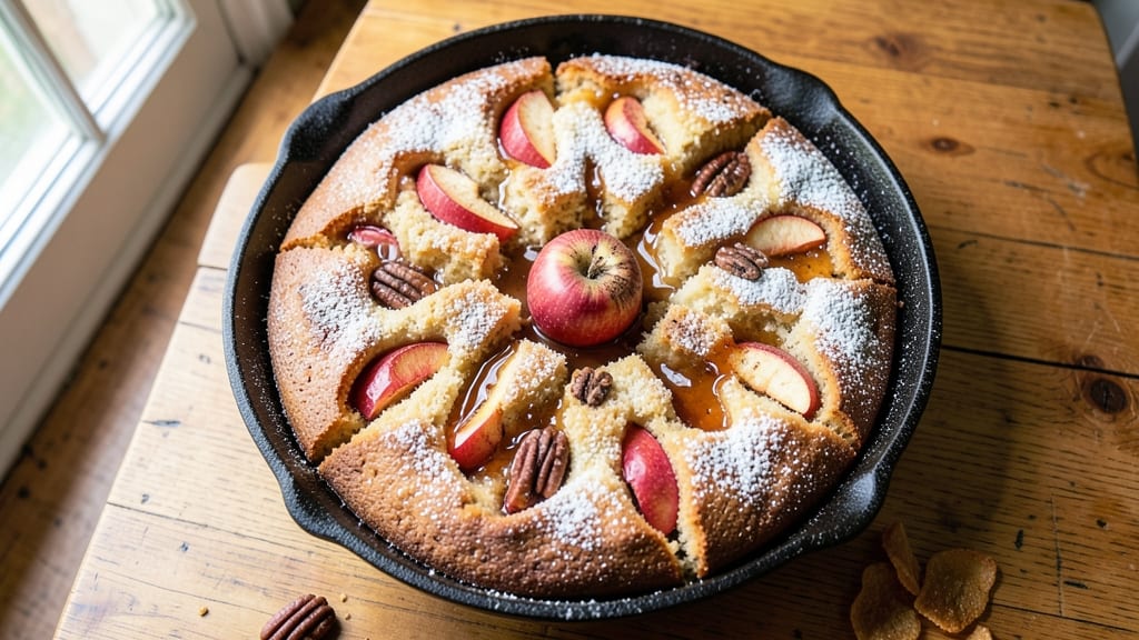 Apple Brandy Cake Recipe: Spiced Rum-Infused Moisture With Caramel Glaze Drizzle