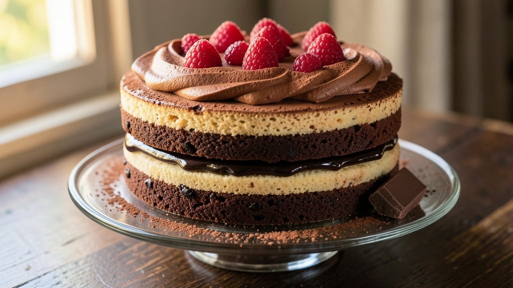 Alvin Zhou's Chocolate Cake Recipe: Fudgy Core and Mirror-Glaze Magic