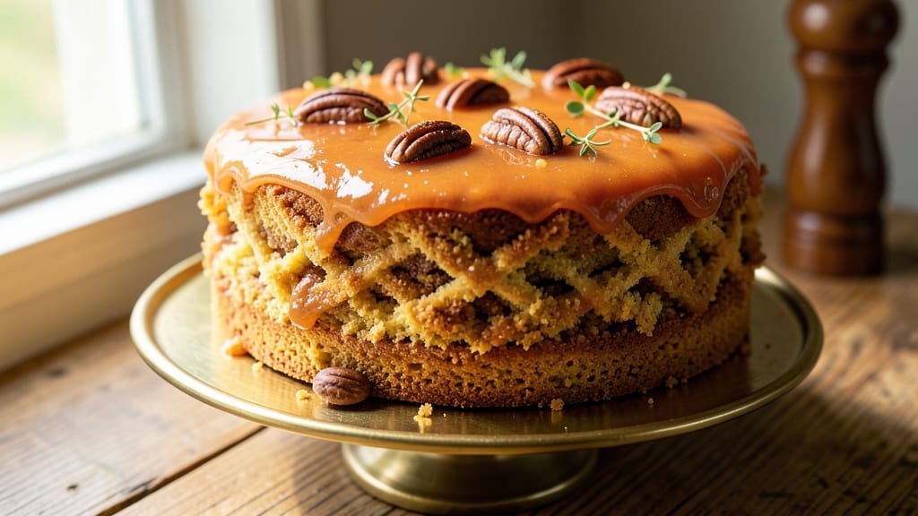 Apricot Pecan Cake Recipe: Caramelized Fruit and Nutty Crunch in One Pan