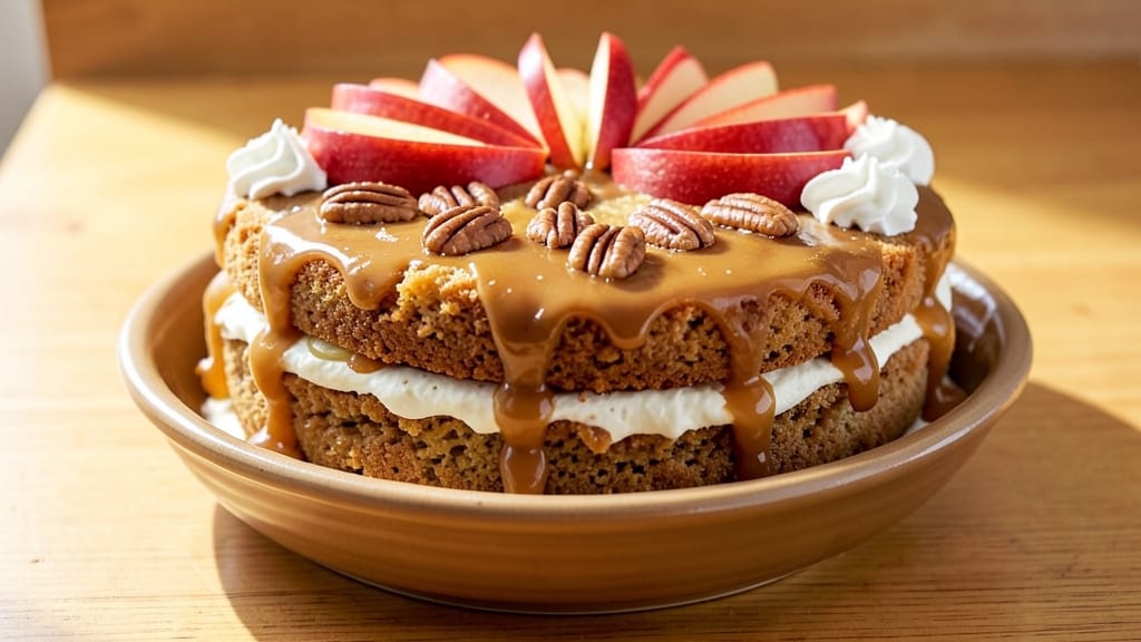 Paula Deen's Apple Caramel Cake Recipe: Buttery Layers with Spiced Fruit Filling