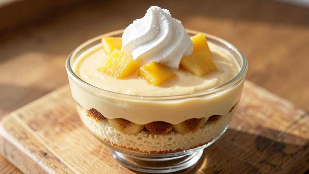 Angel Food Cake, Pineapple, and Cool Whip Pudding Recipe: Layered Dessert Magic in Minutes