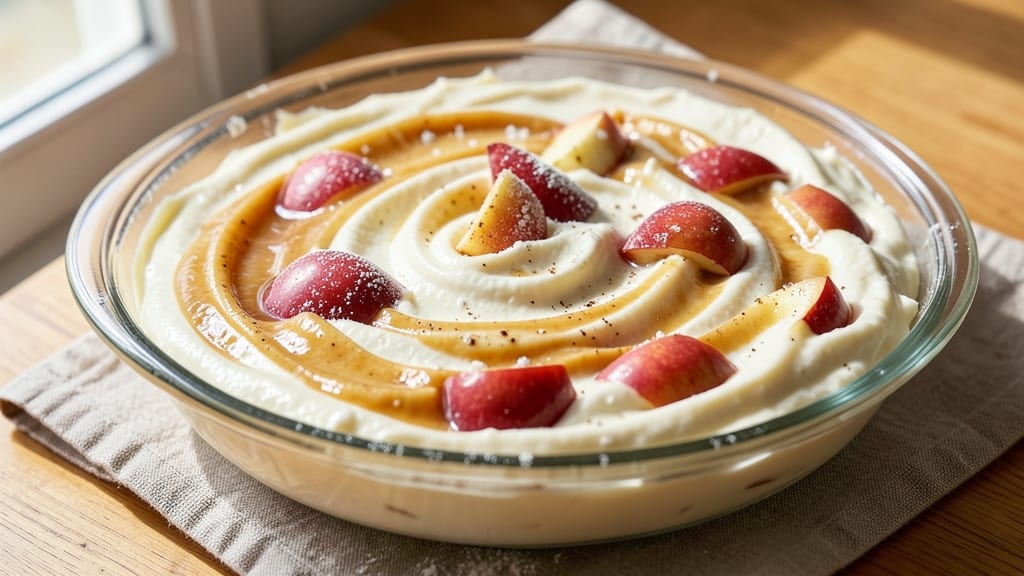 Apple Cake Batter Recipe: Warm Spice Streusel Hugging Tart Apple Layers