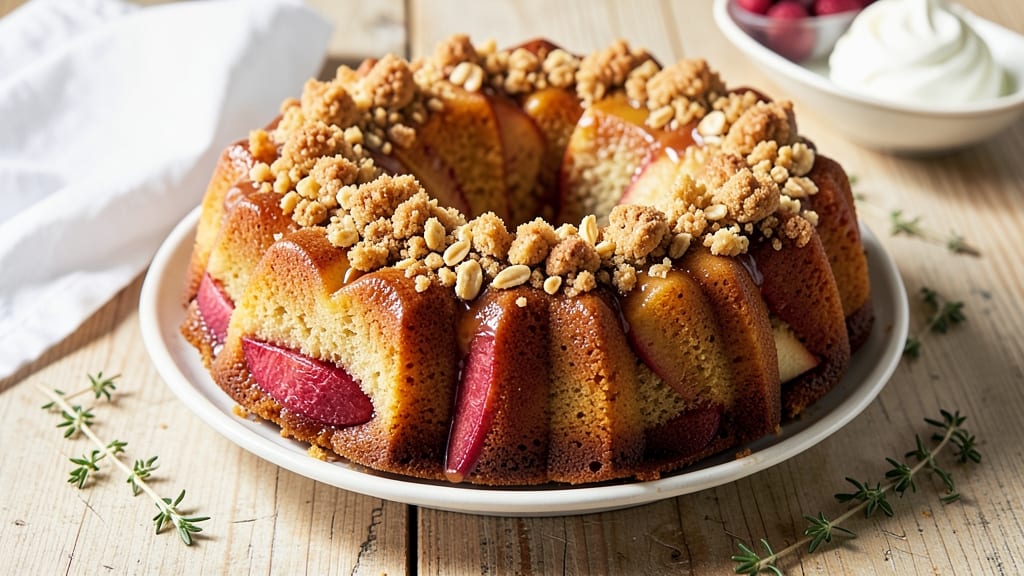 Apple Streusel Bundt Cake Recipe: Warm Cinnamon Streusel Over Moist Apple Layers