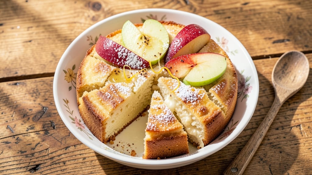 Apple Cake Recipe With Oil And Yogurt: Moist Crisp-Topped Magic in One Bowl