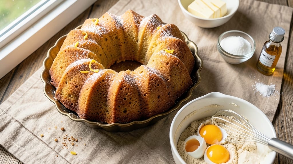 Almond Flour Bundt Cake Recipe: Moist Crumb and Vanilla Infusion Without Gluten