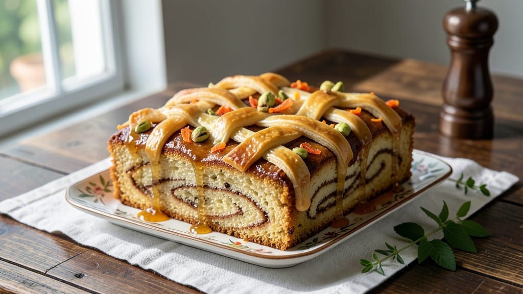 Armenian Honey Cake Recipe: Warm Spiced Nuts and Buttery Layers