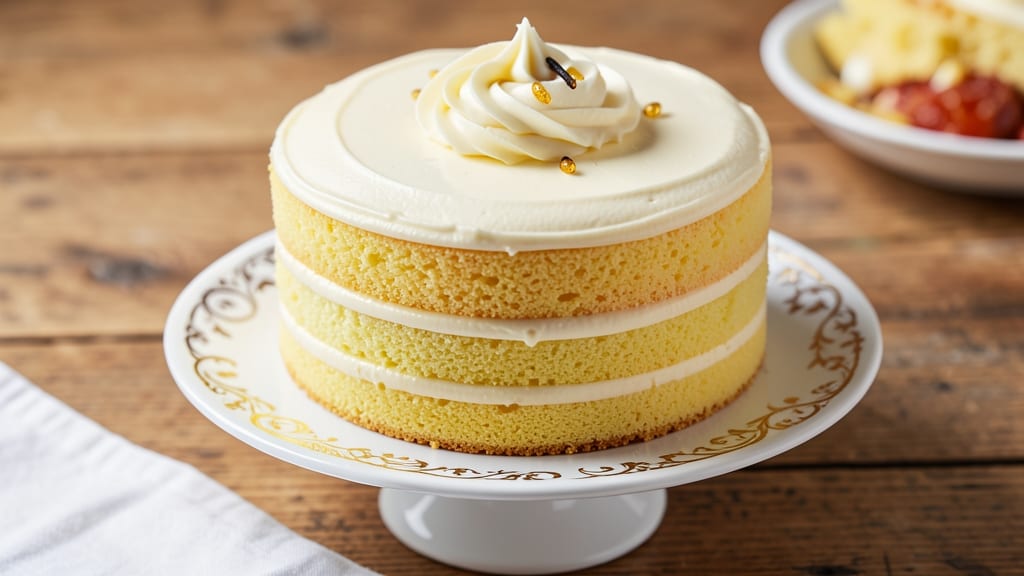 Alton Brown's Yellow Cake Recipe: Fluffy Layers with Vanilla Bean Swirls