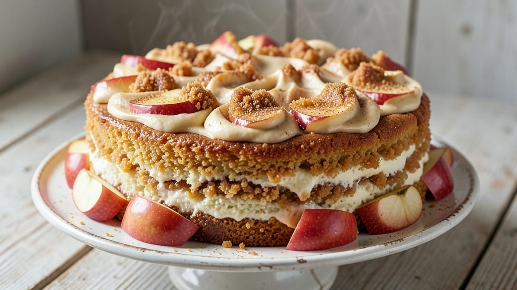 Mary Berry's Apple and Cinnamon Cake Recipe: Spiced Fruit Layers with Buttery Streusel Topping