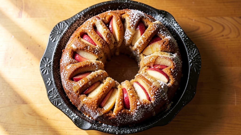 Apple Bundt Cake Recipe Pioneer Woman: Warm Spiced Apple Filling With Buttery Streusel Crown