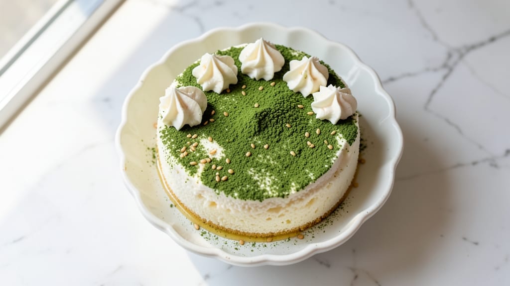 Asian Style Sponge Cake Recipe: Light and Airy with Matcha Swirl