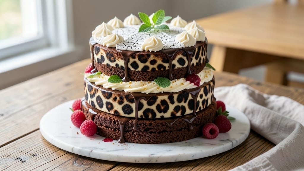 Animal Print Cake Recipe: Bold Patterns and Moist Layers
