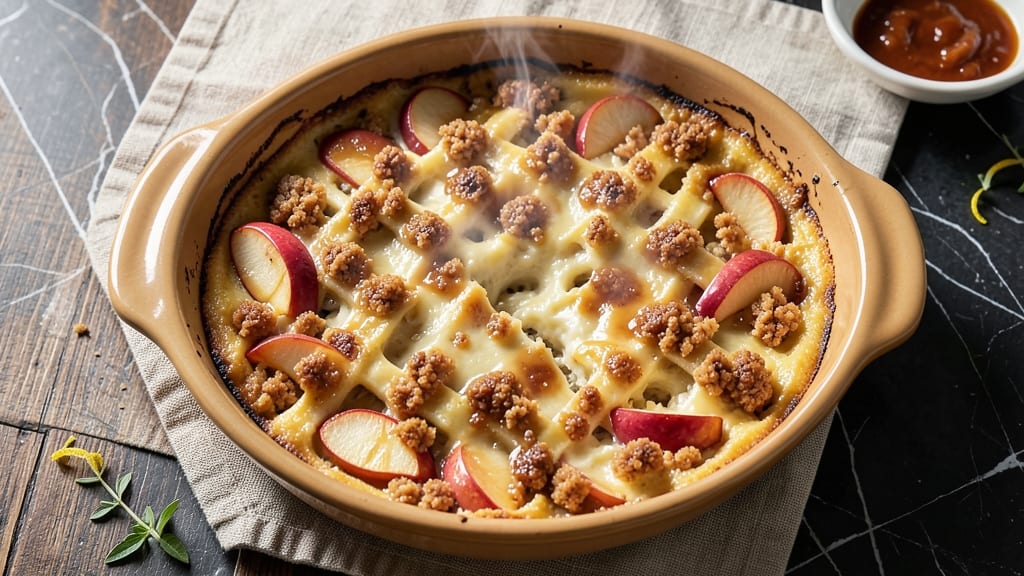Apple Cheesecake Dump Cake Recipe: Buttery Crust Meets Spiced Apple Rivers